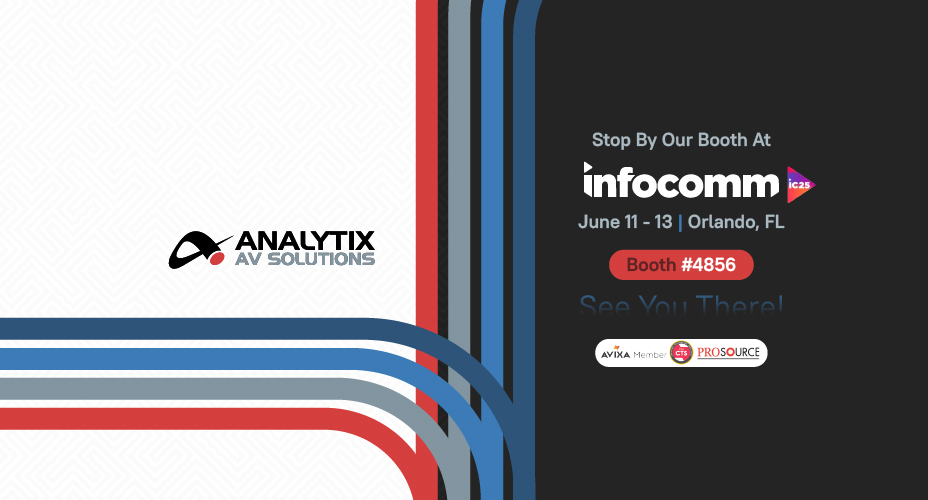 Analytix Solutions Set to Exhibit at InfoComm 2025 in Orlando from June 11-13