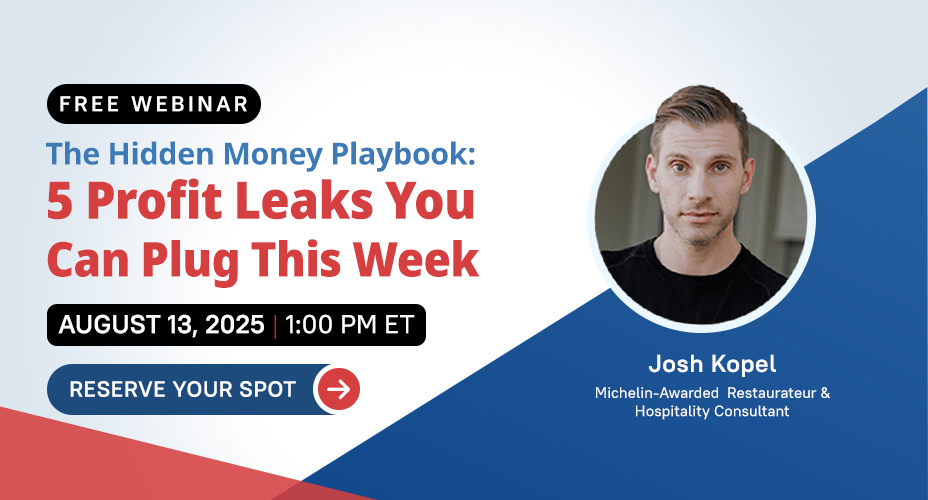 The Hidden Money Playbook – Discover 5 Profit Leaks Restaurants Overlook’ | Free Webinar